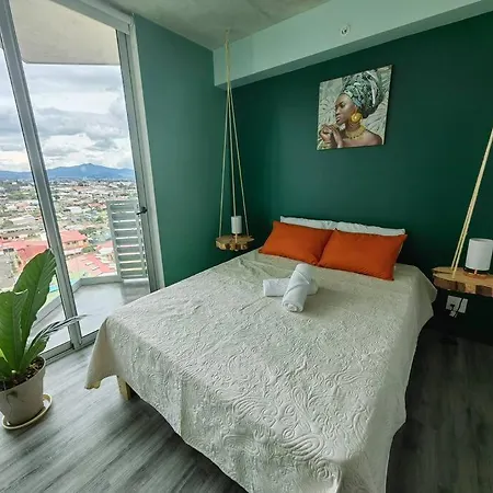 1515 Secrt Sabana Hermoso Apartamento Equipado Con Aire Acondicionado San Jose  Exterior photo