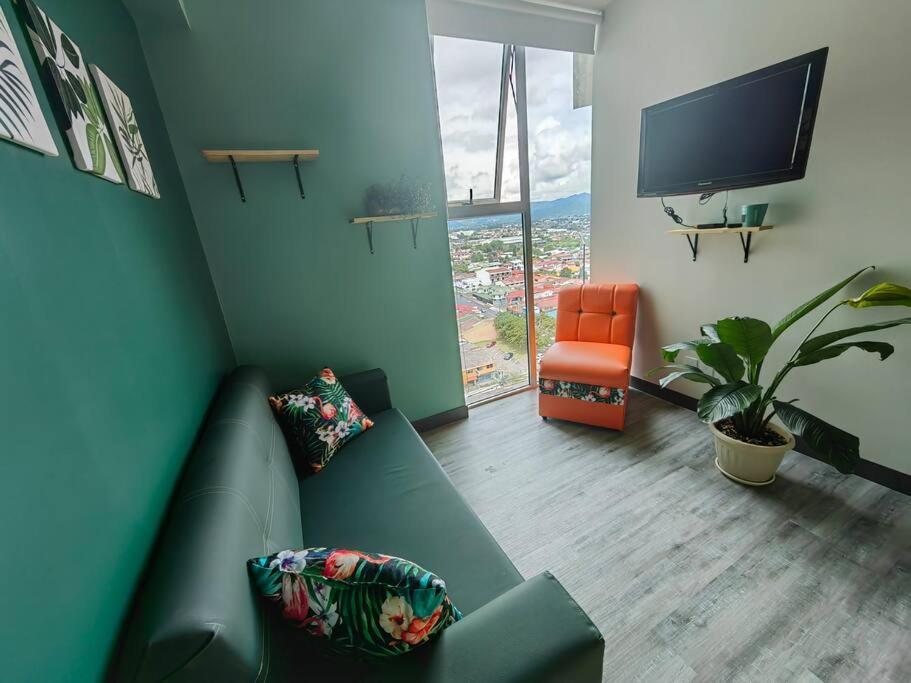 1515 Secrt Sabana Hermoso Equipado Con Aire Acondicionado Appartement San José